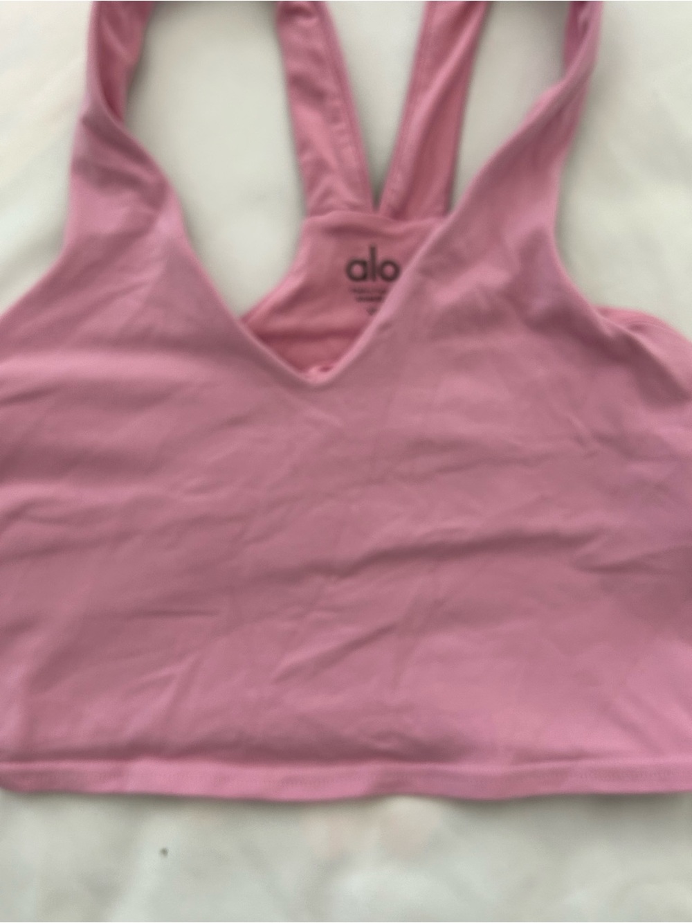 ALO YOGA AIRBRUSH REAL BRA TANK Size xSmall Workout Athletic Top